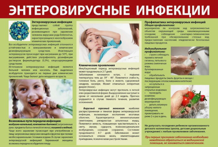 Энтеровирусная инфекция (ЭВИ).